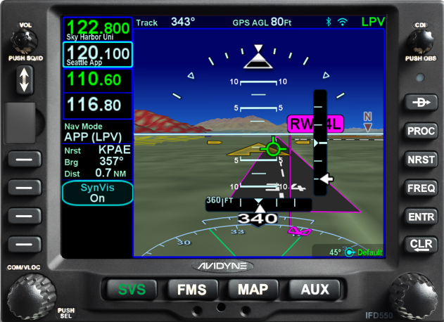 Avidyne IFD550